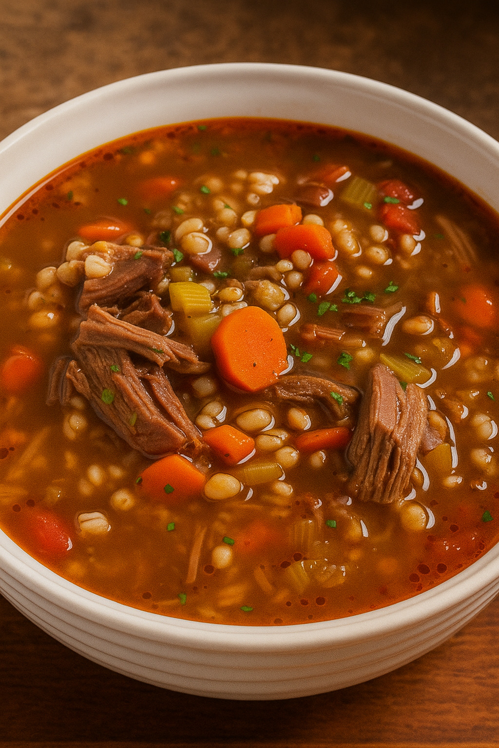 Beef and Barley Soup