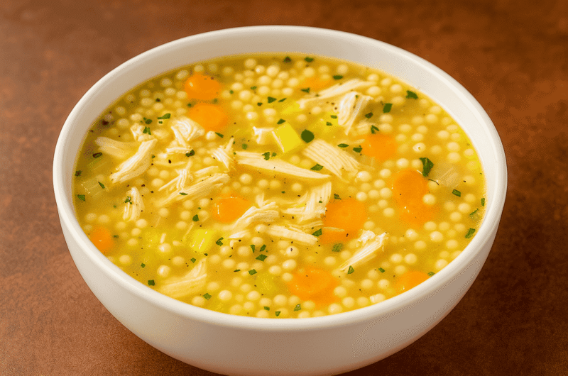 Italian Chicken Pastina Soup