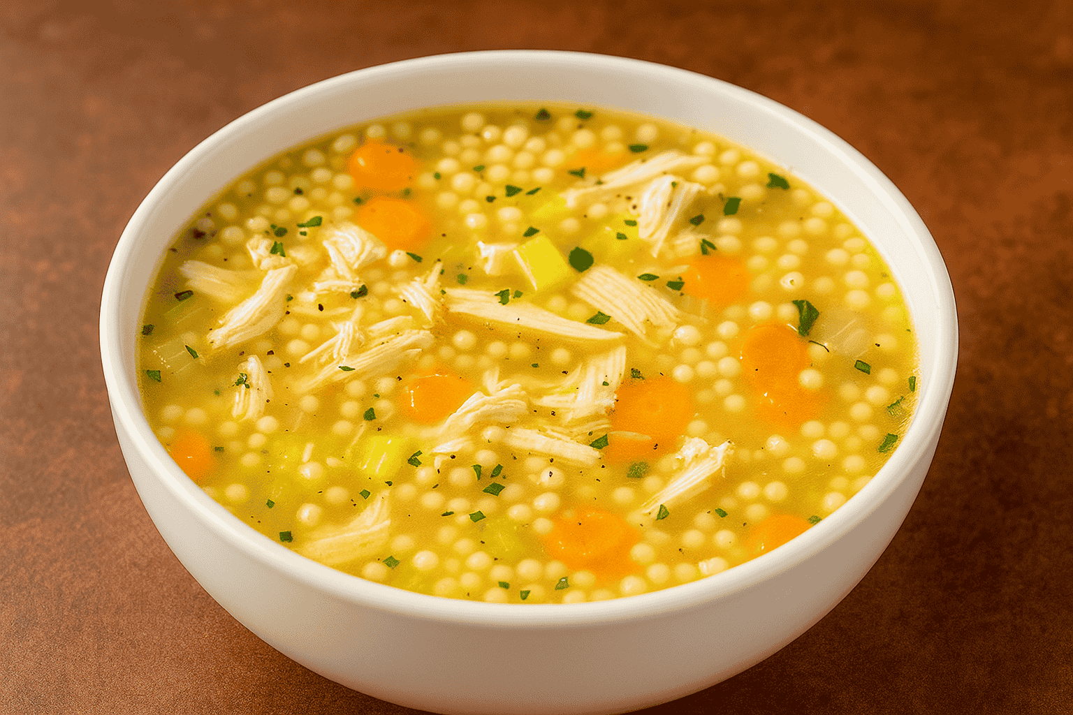 Italian Chicken Pastina Soup
