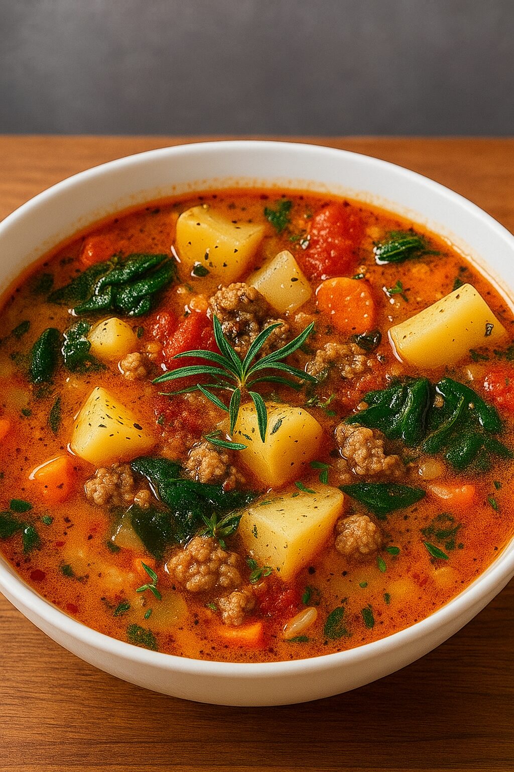 Italian Sausage and Potato Soup