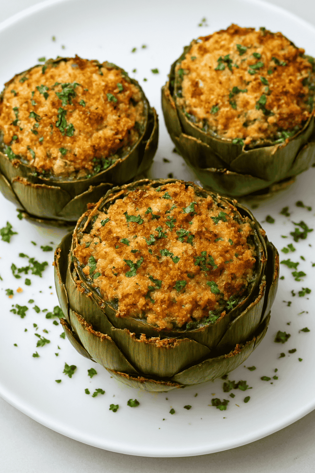 Sicilian Style Stuffed Artichokes