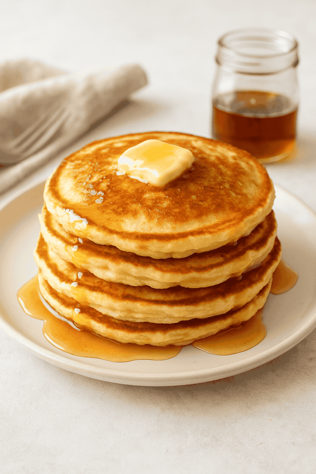 Fluffy Buttermilk Pancakes