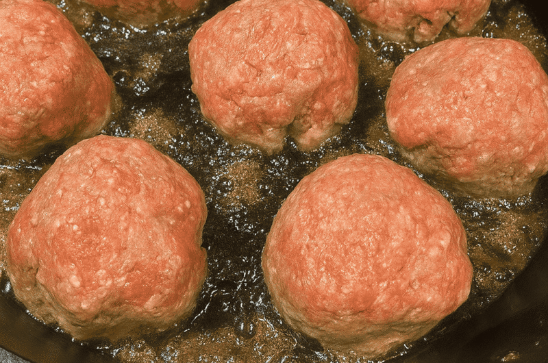 Classic Italian-Style Meatballs with Spaghetti