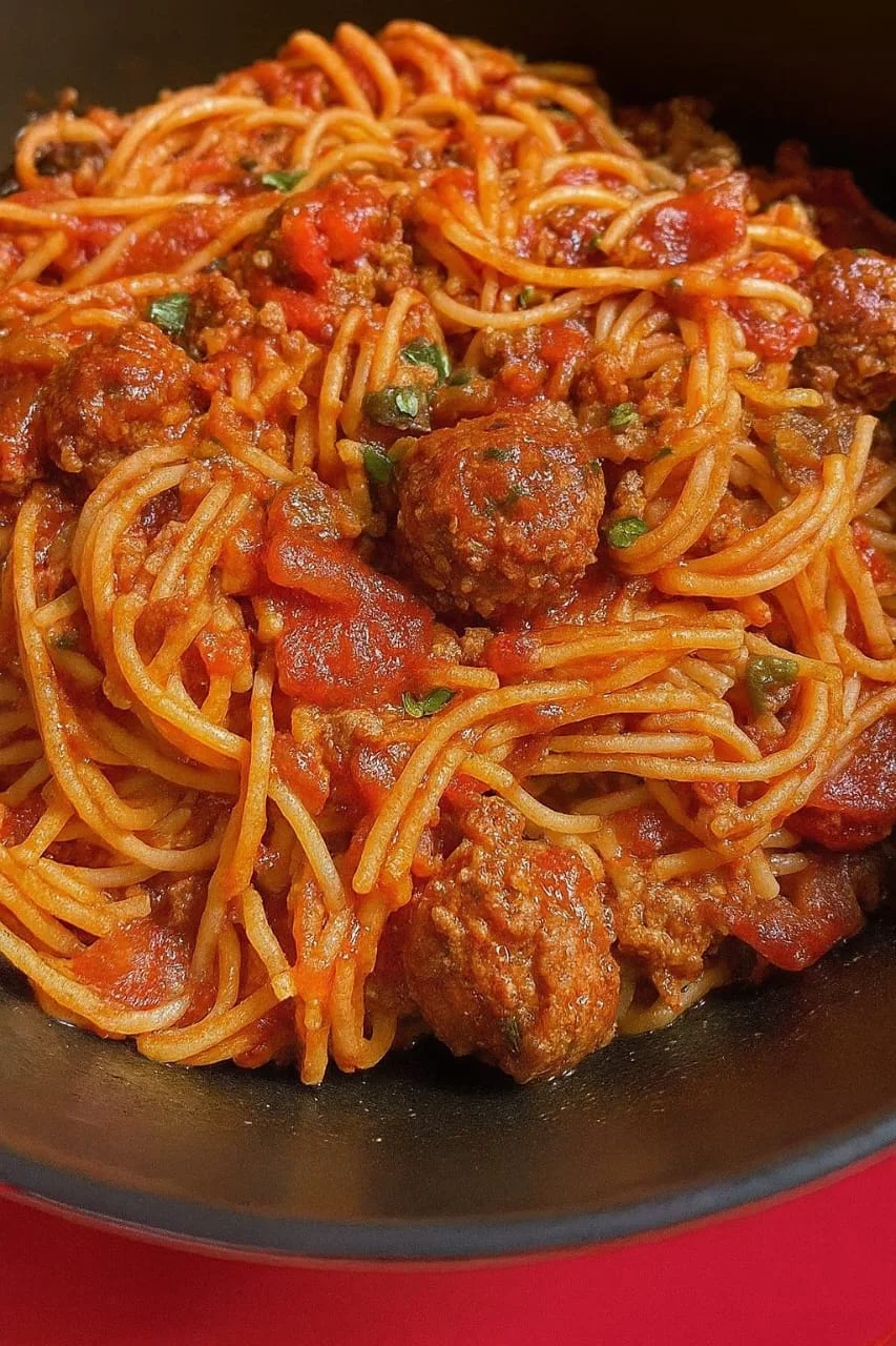 Spaghetti with Meatballs Recipe