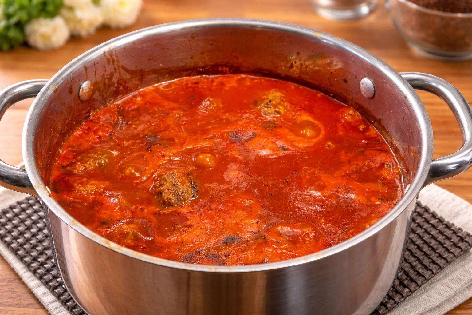 Meatballs and Gravy (Italian Sunday Sauce)