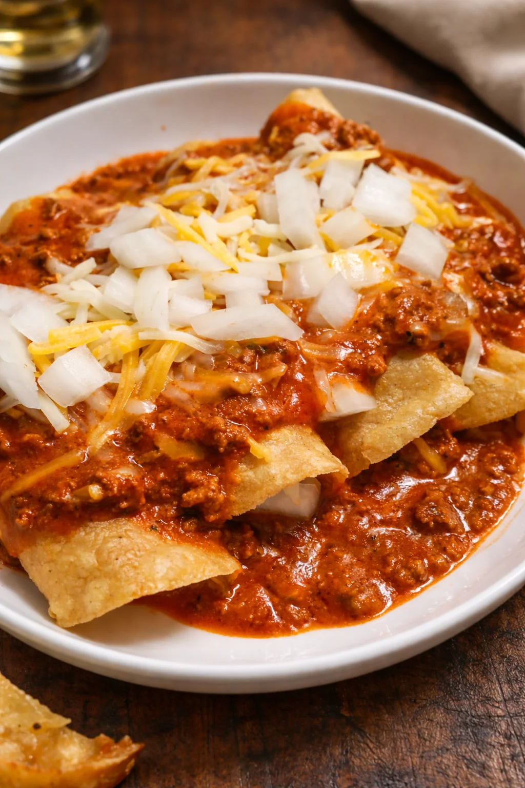 Rolled Red Chile Beef and Cheese Enchiladas