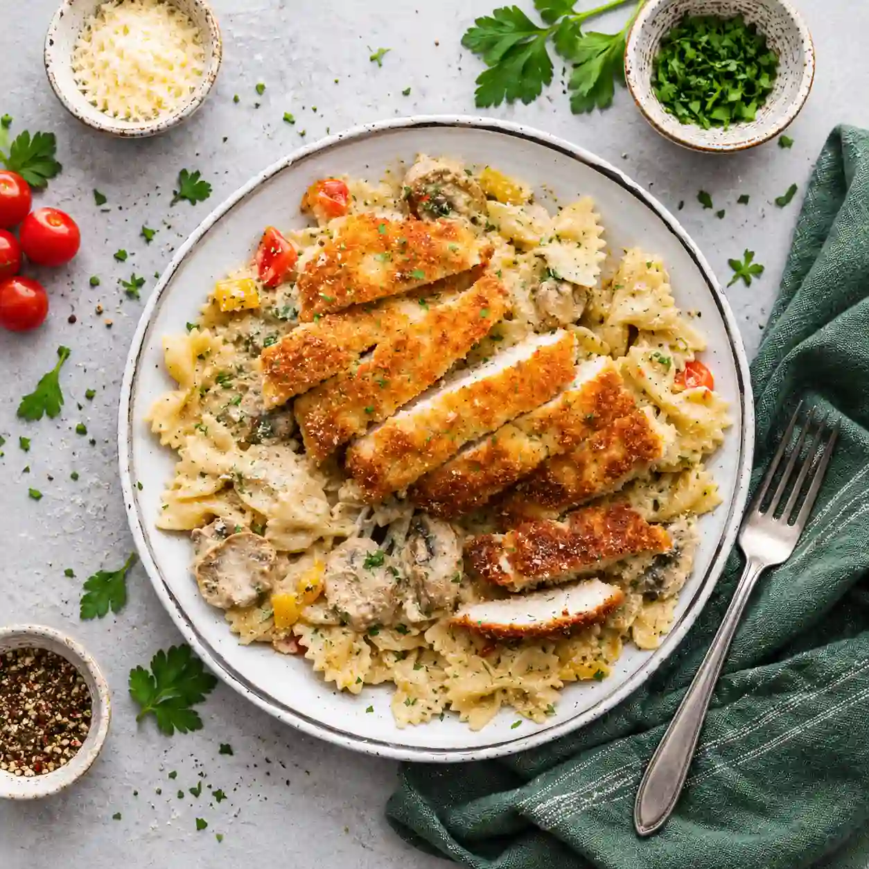 Creamy Louisiana Chicken Pasta